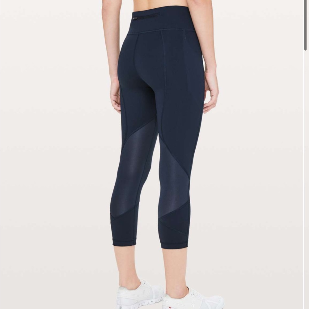 Lululemon Pace Rival Crop *Full-On Luxtreme 22"